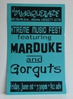 Twiztid - Freak Show Tour   Concert Handbill     Masquerade Atl  June 28  2001