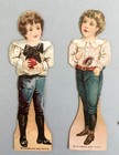 Antique Mclaughlin s Xxxx Coffee Paper Dolls Boy   Children Mixed Lot C 1894