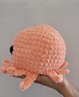 Handmade Crochet Octopus   Cute Amigurumi Plush   Soft Ocean Plushie 