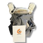 Ergobaby Four Positions 360 Front Rear Position Cotton Baby Carrier Grey beige