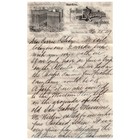 1929 Original 2 Page Letter   Envelope Letterhead Hotel Rosslyn Los Angeles Se4