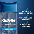Gillette Cool Wave Clear Gel Men s Antiperspirant deodorant 3 8 Oz  3 Pack