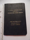 1942 Chicago Rapid Transit Company Employee Rules   Regulations Booklet