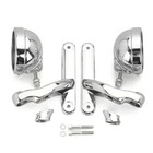 4 5   Passing Fog Light Housing Bracket Mounting For Harley Electra Road Glide