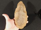 Huge  One Million Year Old  Early Stone Age Acheulean Handaxe Morocco 970gr