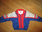Vtg Kids Jcpenney Team Usa Olympic Track Jacket Windbreaker 80s 90s M 5-6