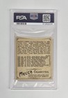 Psa Graded 1910 Champions T218 Boxing Harry Lewis  nno Hof Mecca Cigarettes Back