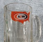 Vintage 1950 s United States A w Restaurant Root Beer 6  Papa Size Glass Mug