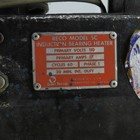 James Morton Reco Model Sc Induction Bearing Heater 110v 1ph 17a W  Cross Bar
