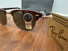 Vintage Ray-ban Clubmaster G15 W1116 B l Usa Nos Nwt Sunglasses W  Case   Tag