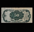 Fractional Currency 50c Cents Fr   1381 Plate   29 Fifth Issue