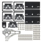 6dof Aluminium Robot Clamp Claw Mount Kit Mechanical Robotic Arm For Arduino