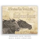 Vintage Horse Advertising Poster Art Print 8x10 Western Rodeo Home Wall Decor