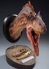Damtoys Allosaurus Bust Dinosaur Statue Resin Display Model Mus010a Red Version