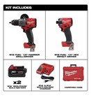 Milwaukee 3697-22 M18 Fuel 18v Hammer Drill And Impact Driver Combo Kit