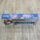 Vintage Casio Casiotone Mt-205 Electronic Keyboard Piano Tested Plays With Box