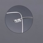 Rimless Glasses Accessories Double Rubber Plug Eyeglass Repair Kits  1 5mm And 