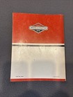 Vintage Briggs And Stratton Service And Repair Instructions Manual Book