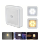 Motion Sensor Led Night Light Battery Powered Indoor Closet Cabinet Wall Cabinet