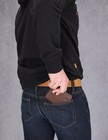 Timberland Men s Leather Trifold Wallet With Id Window  Brown  hunter   One    