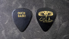 Eddie Van Halen Guitar Picks  2   ouch Babe   Toronto November 4 1991