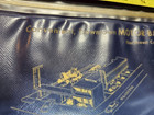 Vintage Mercantile Trust Bank St Louis  Deposit Cash Coin Money Bag Pouch Zipper