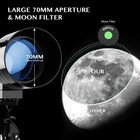 30070 Astronomical Telescope 150x With Table Tripod Mobile Holder For Beginners