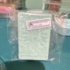 Caribbean Escape Goat Milk Body Bar Soap Blue Floral Rectangular Bar Unisex