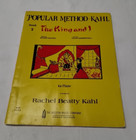 Popular Method-kahl Book 2  the King And I  For Piano Rare Sheet Music Songbook