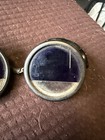 Vtg Willson Welding Safety Goggles Blue Tint Steampunk  Ww2 Era 1940   s Military