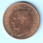 Cyprus    1936  Edward Viii - Fantasy Crown   Gilt - Milled Edge   Bu