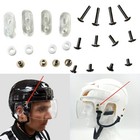 Ice Hockey Helmet Visor Screw Replacement Kit Easy To Install Solution