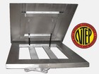 New Prime Scale Series 3x3 Stainless Steel Floor Scale 5000x1lb 48 x48 