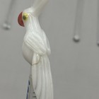  6  Vtg Bar Drink  Swizzle Stick Las Hadas Manzanillo Glass Birds Sea Colorful