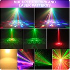Pattern Laser Projector Led Stage Light Rgb Disco Dj Ktv Show Party Lighting Us