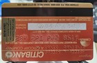 Expired San Francisco 49ers 1988 Superbowl Champion Citibank Credit Card  