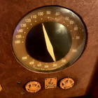 Rare  Emerson   Model  Fu-428  Portable  Suitcase  Radio
