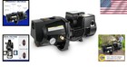 Powerful 1hp Electric Jet Pump With Overheat Protection   Pressure Gauge