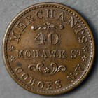Civil War Store Card  Ny-630-a-1a  Unc R-2   alden   Frink 