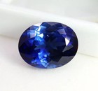 Natural 27 Ct Oval Cut Blue Sapphire Loose Flawless Agl Certified Gemstone