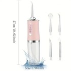 Water Flosser Water Pick Cordless Oral Irrigator Dental Teeth Cleaner          