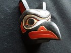Northwest Coast Classic Design   hawk   Effigy Mask  Wy-0626 09223