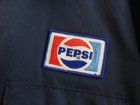 Pepsi Patch On  Jacket Zip Up  Usa Size Large Good Condition   
