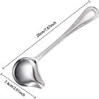 H e 2 Pieces Small Ladle Gravy Ladle Drizzle Spoon 1 Ounce Stainless Steel