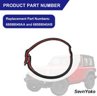 Seal Hard Top Roof   Front Header Weatherstrip   Fits Jeep Wrangler Jku 2011-201