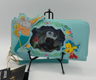 Loungefly Disney Little Mermaid Princess Ariel Lenticular Wristlet Wallet New