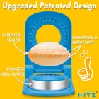 Stainless Steel Crustless Sandwich Cutter For Kids W  Fruit Picks