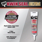 Dap Kwik Seal Ultra 5 5 Oz  Clear Advanced Siliconized Kitchen And Bath Caulk