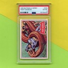 Original 1966 Topps Batman A Series Red Bat Psa 6 Trading Card  24a