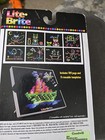 Lite-brite Peg paper Refill-100 Pegs 8 Templates  fit Light Bright Magic Screen 